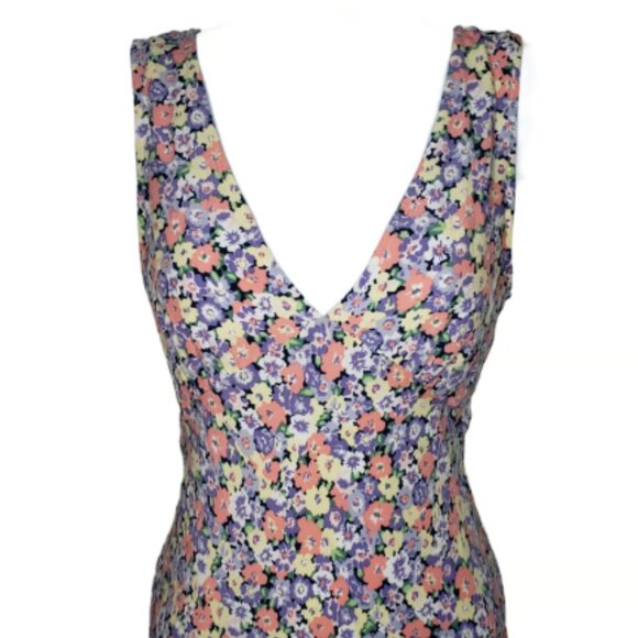 Rails Posey Field Audrina V-Neck Midi Size M EUC - Picture 1 of 5